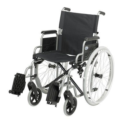 Days Whirl Self Propelled Wheelchairs, Designed to Be a Simple Yet Versatile, Ensures Great Maneuverability, Durable, 45cm (17½")