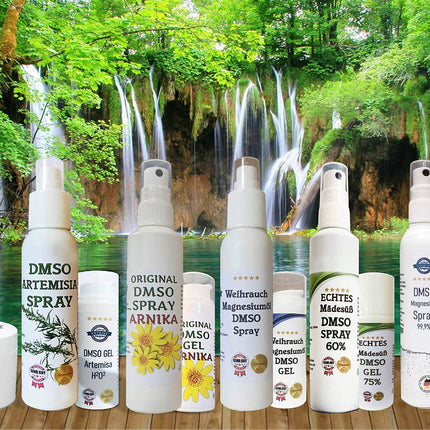 Leivy's DMSO GEL - DMSO 99.9% purity with MSM and magnesium chloride in HDPE with dosing pump, dimethyl sulfoxide 99.9%