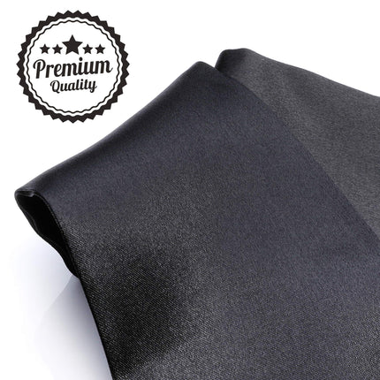 liebesfreunde® Blindfold for couples - Beautiful erotic satin eye mask | Bondage mask for tying up, sex toy accessory, black