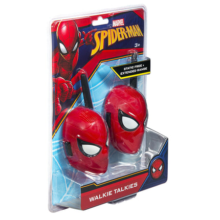 ekids SM-202 Spider-Man Walkie Talkie for Children, Red, One Size
