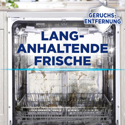 Finish Deep Dishwasher Cleaner – Liquid dishwasher cleaner against limescale and grease for a clean dishwasher – 1 x 250 ml machine cleaner