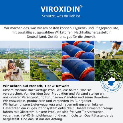 Viroxidin Med Hand Disinfectant 5l - COMPARISON WINNER - Hand disinfectant against bacteria, viruses &amp; fungi for hygienic hand disinfection - Limited Virucidal PLUS according to EN 14776