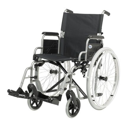 Days Whirl Self Propelled Wheelchairs, Designed to Be a Simple Yet Versatile, Ensures Great Maneuverability, Durable, 45cm (17½")
