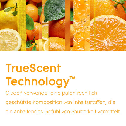 Glade Air Freshener Spray, Lemon, 300 ml