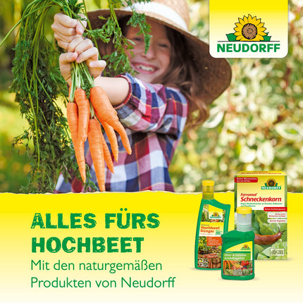 Neudorff Azet Raised Bed &amp; Vegetable Fertilizer – Organic raised bed fertilizer with 100 days of long-term effect for all types of vegetables in raised beds, 1.75 kg for 35 m²