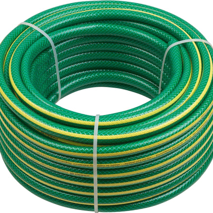 Meister Hose, cross-woven, 12.7 mm (1/2 inch) - 40 m long - elastic - abrasion-resistant - crush-resistant / garden hose made of first-class PVC / water hose / fabric hose UV-resistant for outdoors / 9930270