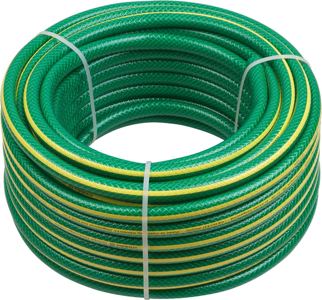 Meister Hose, cross-woven, 12.7 mm (1/2 inch) - 40 m long - elastic - abrasion-resistant - crush-resistant / garden hose made of first-class PVC / water hose / fabric hose UV-resistant for outdoors / 9930270