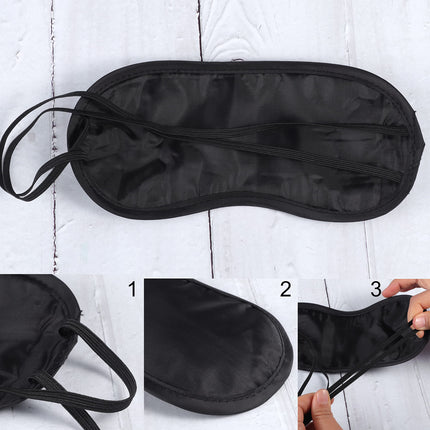 24 Pack Sleep Mask for Side Sleepers, Ultra-Soft Eye Mask Sleep Masks, Light-Blocking Blindfold for Sleeping with Adjustable Strap for Men, Women, Kids