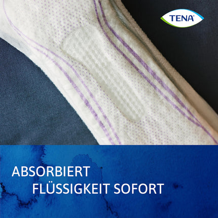 TENA Discreet Extra Plus - 96 pads in a monthly pack (6 x 16 pads), individually wrapped - feminine sanitary pads - for moderate bladder weakness and incontinence