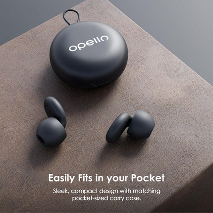 OPEIIN Earplugs for Sleeping - New Flexible Silicone, Ultra-Soft Reusable Noise-Reducing Earplugs for Sleep, Concentration, Travel | with 8 Tips in XS/S/M/L | 28dB (SNR)