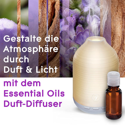 Glade Aromatherapy Essential Oils Fragrance Diffuser Refill, Moment of Zen, Lavender + Sandalwood Aroma Diffuser, 17.4 ml