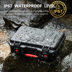 STARTRC Avata 2 Case, Waterproof Carrying Case for DJI Avata 2 Fly More Combo for DJI Goggles 3/RC Motion 3/FPV Remote Control 3, Battery Charging Hub, FPV Drone Accessories