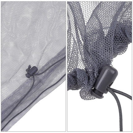 2 Pack Head Net Face Net Headgear for Outdoor Lovers, Protects Against Fly Screen, Mosquito, Midge and Other Flies (Regular Size, Gray)