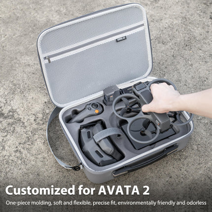 STARTRC Avata 2 Bag Portable Travel Bag for DJI Avata 2 with Goggles 3/Two-Way Charging Dock,Storage Bag for DJI RC Motion 3/Intelligent Flight Battery