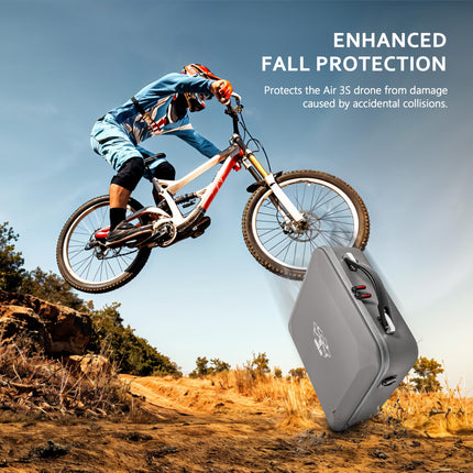 STARTRC Air 3S Carrying Case, Portable Travel Bag, Carrying Case for DJI Air 3S Fly More Combo, RC2/RC/RC-N3/N2 Controller Storage for DJI Air 3S Accessories, Battery Charging Hub