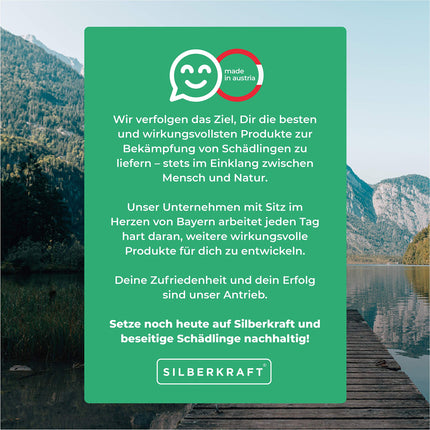 Silberkraft Tick Spray 100 ml, anti-tick agent, protection against ticks and mosquitoes, for body and clothing, repels and repels, with lemon scent