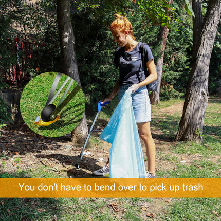 Litter grabber, 83cm, grabber for seniors, foldable grabber, garbage tongs, reacher, aluminum alloy, garbage tongs, grabber for seniors, garbage grabber, grabber aid for seniors, 1 piece