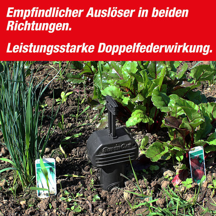 SWISSINNO Vole Trap PRO SuperCat | Efficient snap trap against field mice and voles, patented trigger mechanism, easy to set up, safe and reusable | 1x trap