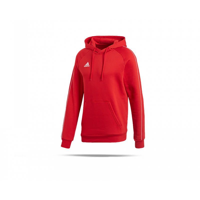 Adidas CORE 18 Hoody CV3337 sweatshirt - hoodie / Red / M
